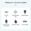 360° Webcam 2K HD Built-in Adjustable Ring Light with Microphone 4