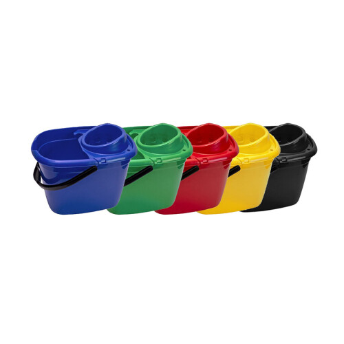 14L Great British Bucket & Wringer - Green 1