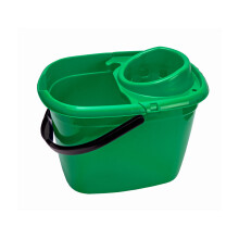 14L Great British Bucket & Wringer - Green