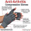 Anti Arthritis Gloves Pair Fingerless Gloves for Arthritis 2