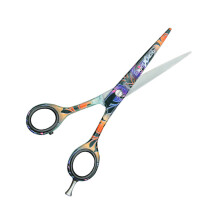 EXJ - Professional Hairdressing Hair Cutting and Hair Styling BARBERS & SALONS Scissors - Patterned - 6"