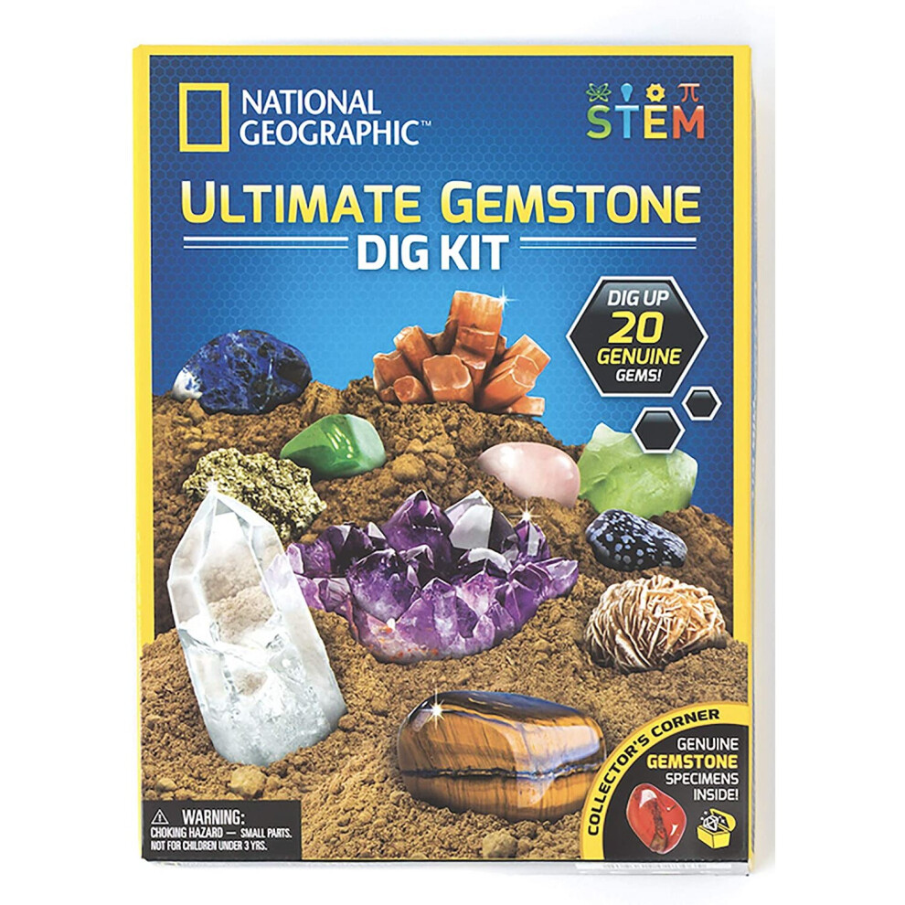 National Geographic Ultimate Gemstone Dig Kit JM80206