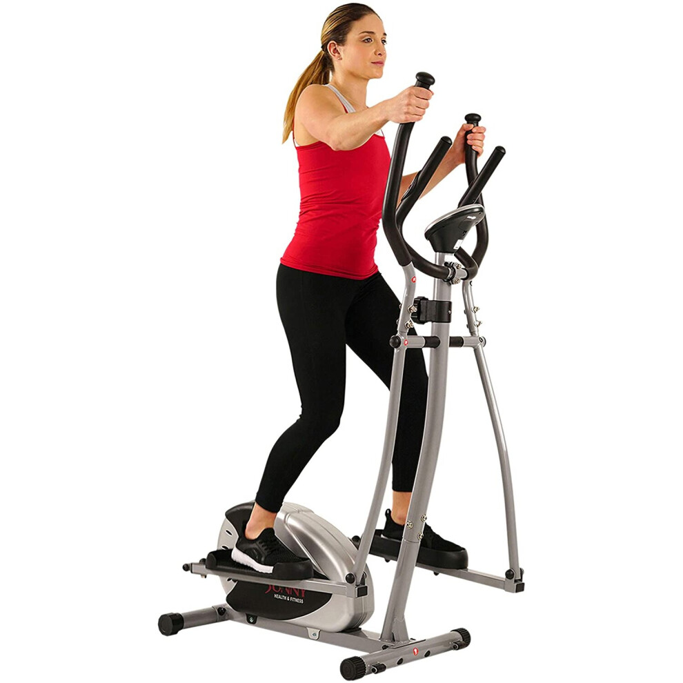 Sunny Health & Fitness SF-E905 Elliptical Machine Cross Trainer