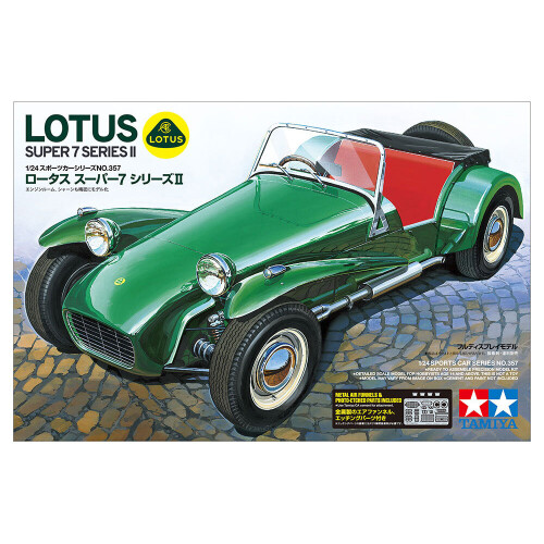 Tamiya Tamiya 24357 Lotus Super 7 Series 2 1:24 Plastic Model Car Kit