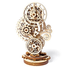 UGEARS Steampunk Clock 3D - Mechanical Wooden Model Kit 70093