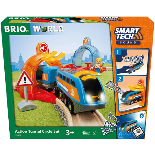 Brio BRIO 33974 Smart Tech Sound - Action Tunnel Circle Set