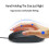 Wired Usb Optical Mouse For Pc Laptop Computer MAC WINDOWS LINUX Scroll Wheel Black Mice 7