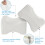 Ranpo Memory Foam Knee Pillow For Side Sleepers Orthopedic Leg Support 8