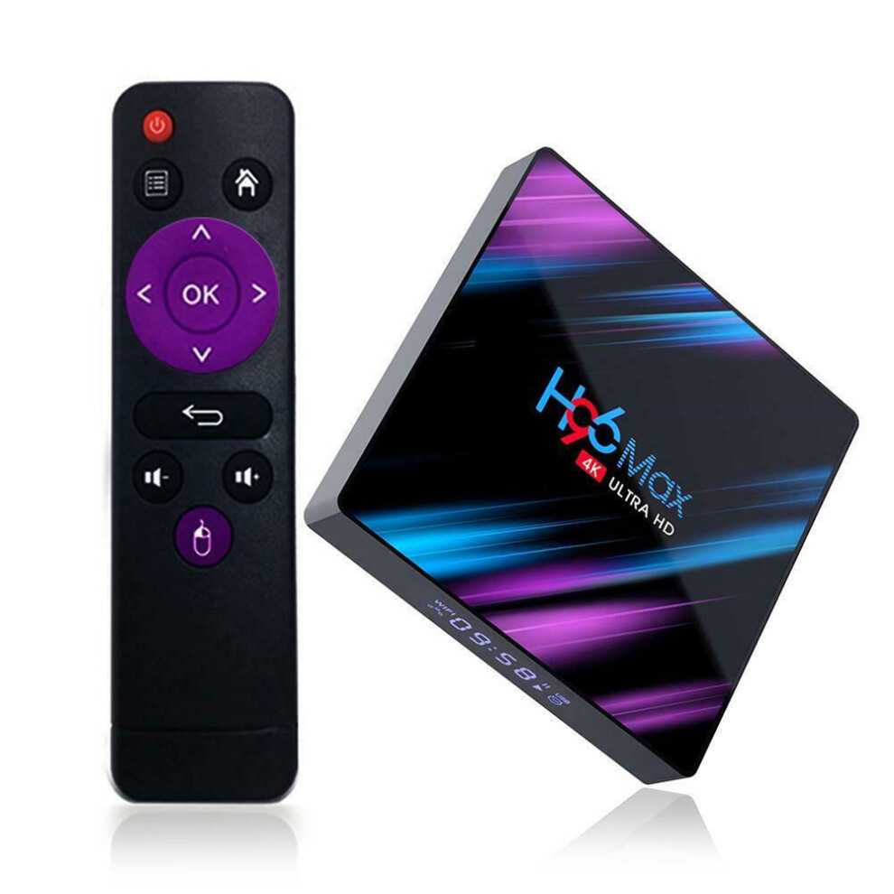 Android 9.0 Mini TV Box H96 Max 4K TV Box Quad Core Smart Media Player