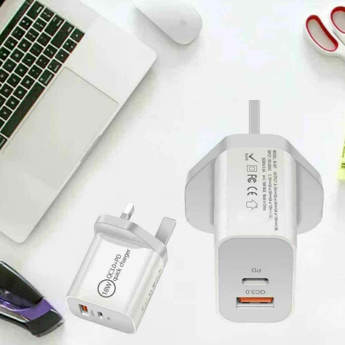Fast Charging Adapter UK Plug for iPhone 12/12 Pro 1
