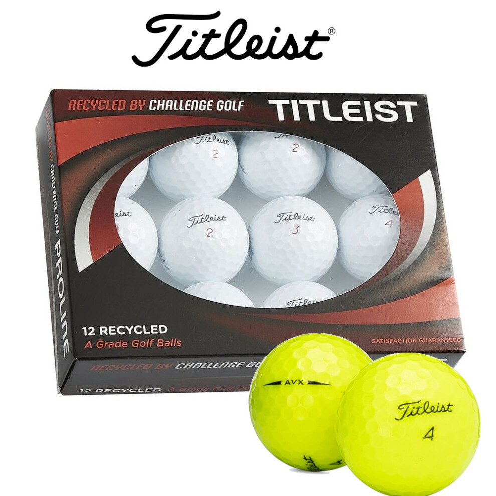 Titleist Avx Golf Balls Recycled Grade A