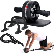 EnterSports Ab Roller Wheel, 6-in-1 Ab Roller Kit with Knee Pad