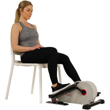 Sunny Health & Fitness Magnetic Underdesk- Portable Elliptical Machine