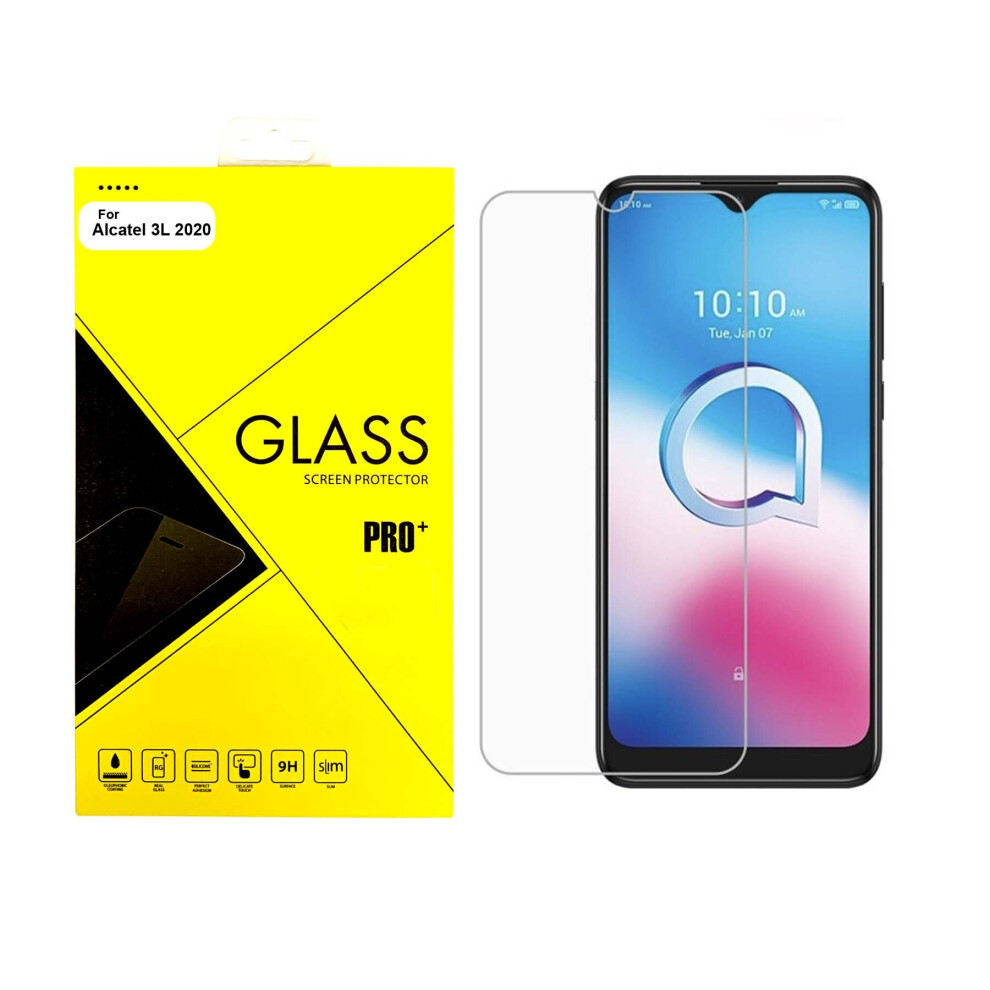 Tempered Glass Screen Protector For Alcatel 3L 2020