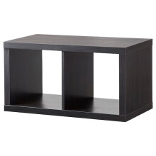 Brand New Ikea KALLAX Shelving unit, black-brown77x42 cm