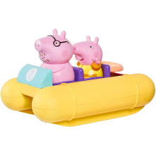 Toomies Tomy Peppa Pig - Jouet de bain multi-couleurs pour enfants, p?dalo ? tirer pour b?b?s et tout-petits, d?s 18 mois.