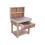 (3ft, Standard Legs) Wooden Eucalyptus Top Workbench With Drawers And Back Panel 6