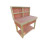 (6ft, Standard Legs) Wooden Eucalyptus Top Workbench With Drawers And Back Panel 1