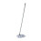 Addis Addis Cloth Mop with 3 Piece Handle, Blue, White & Metallic-Grey 2
