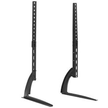 RFIVER Universal TV Stand Legs TV Feet for 20" to 65" Table Top TV Stand Pedestal Riser Replacement Flat&Curved Screen LCD/LED/Plasma max 40kgs VESA