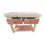 (5ft, Standard Legs) Wooden Eucalyptus Top Workbench With Drawers 5