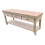 (7ft, Legs With Wheels) Wooden Eucalyptus Top Workbench With Drawers 3