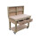 (5ft, Standard Legs) Wooden MDF Top Workbench With Drawers And Back Panel 5