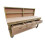 (8ft, Legs With Wheels) Wooden MDF Top Workbench With Drawers And Back Panel 4