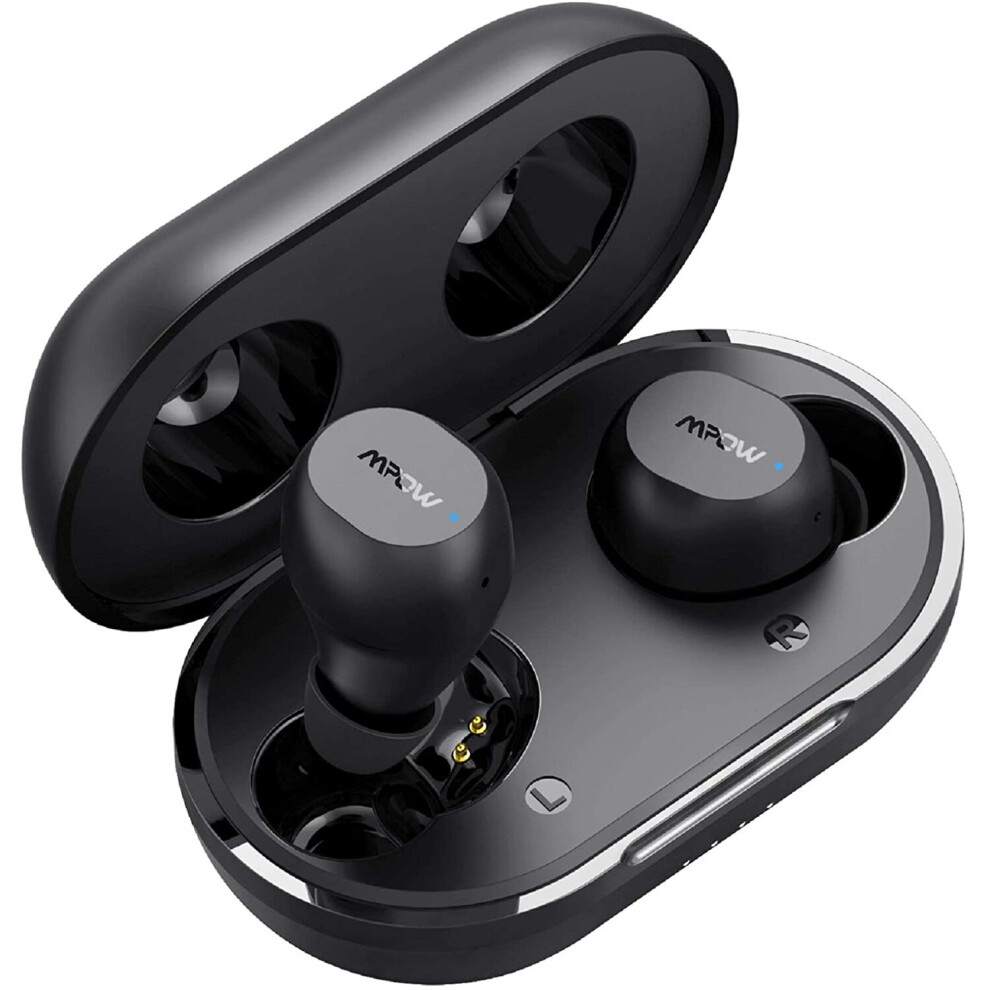 Wireless Earbuds, Mpow M12 Bluetooth Earbuds, Wireless Charging