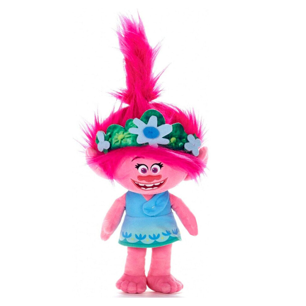 TROLLS 2 World Tour POPPY Pink Plush Cuddly Soft Toy Doll Movie