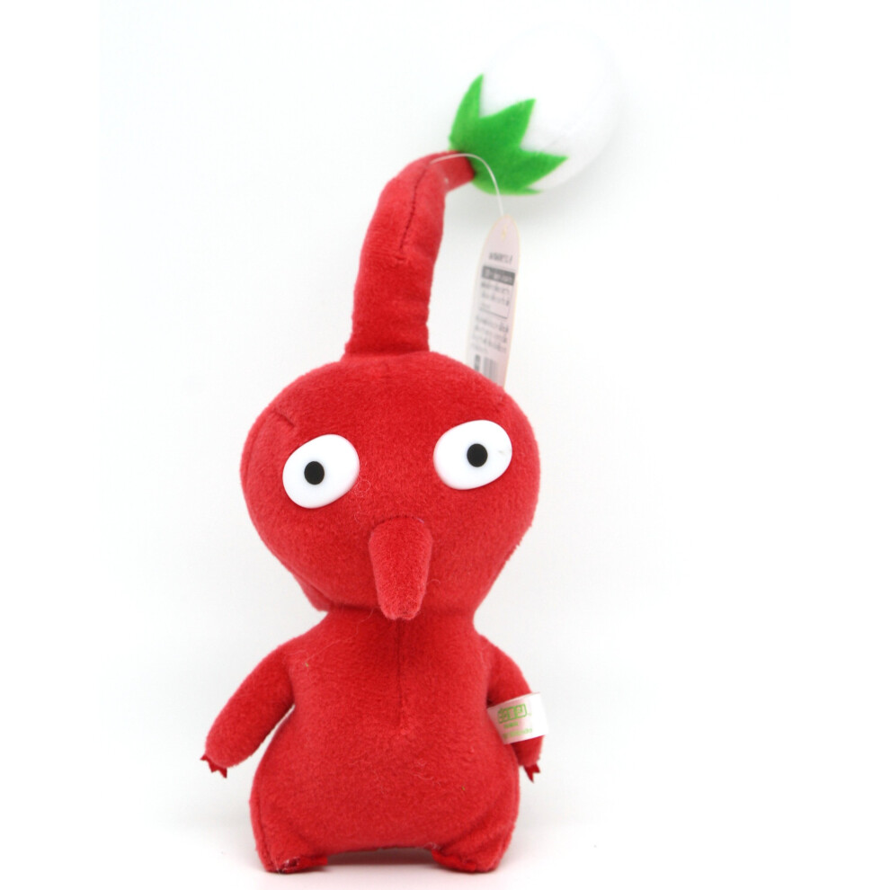 (Red-Bud) Pikmin Yellow Red Blue Purple Plush Soft Toys