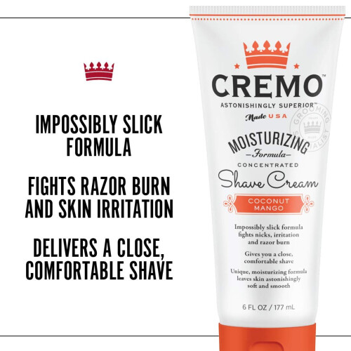 Cremo, Rasiercreme, Kokos Mango, 6 fl oz (177 ml) 2