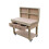 (6ft, Standard Legs) Wooden MDF Top Workbench With Drawers And Back Panel 5
