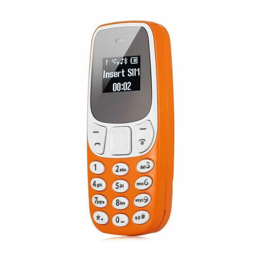 Ranpo (Orange) Mini Mobile Phone GSM Dual SIM Bluetooth Keypad 1
