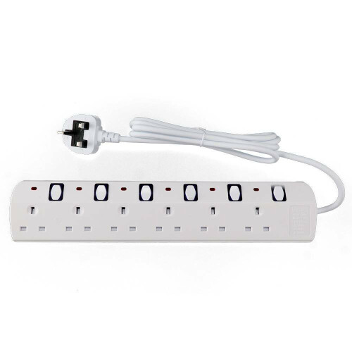 Electric Plug Socket Mains Plug Extension Lead Power Cable 1