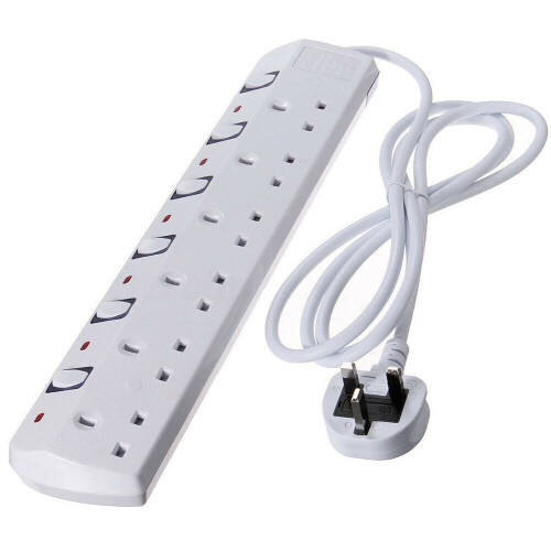 Electric Plug Socket Mains Plug Extension Lead Power Cable