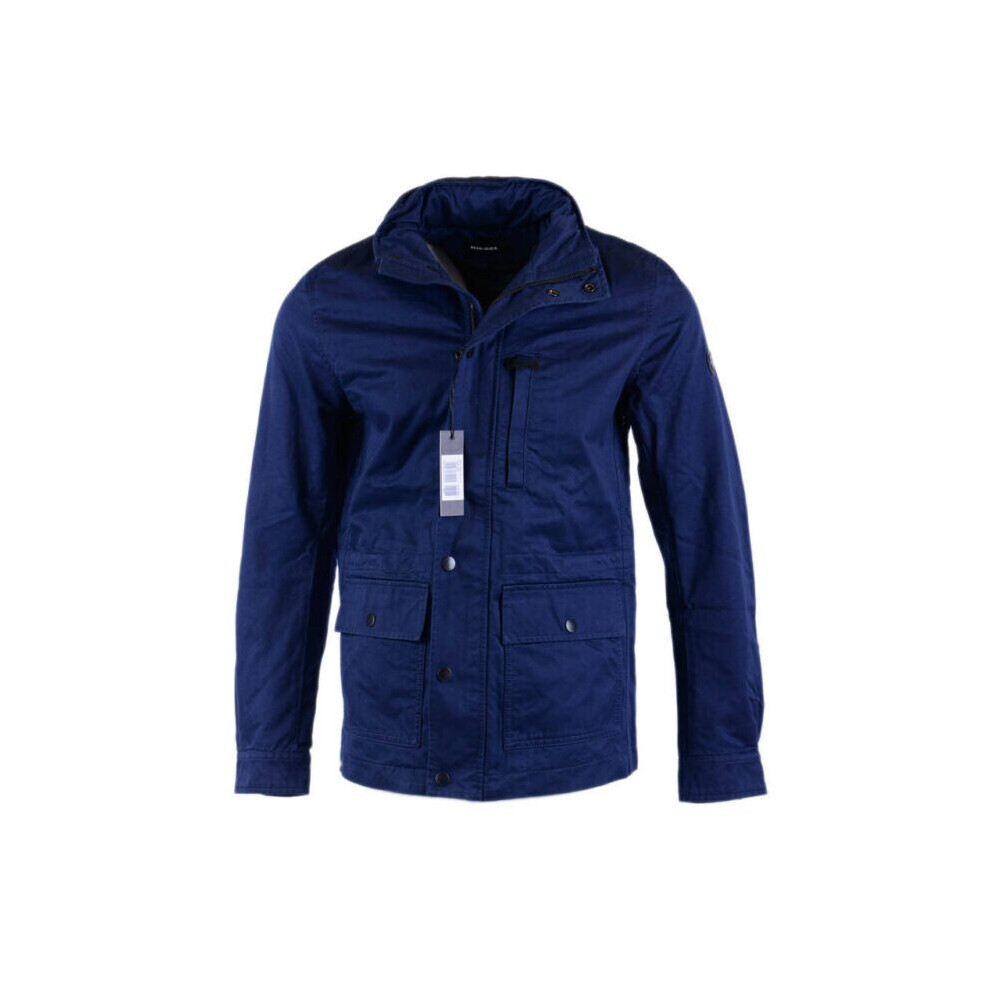 (M) DIESEL J WINES MensÂ Blue Jacket Padded Casual Outwear