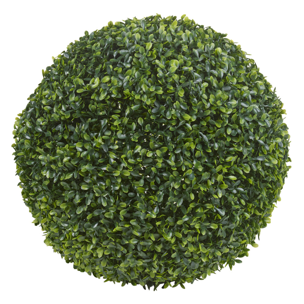 Urbn Living (1) Artificial Hanging Topiary Buxus Balls Green