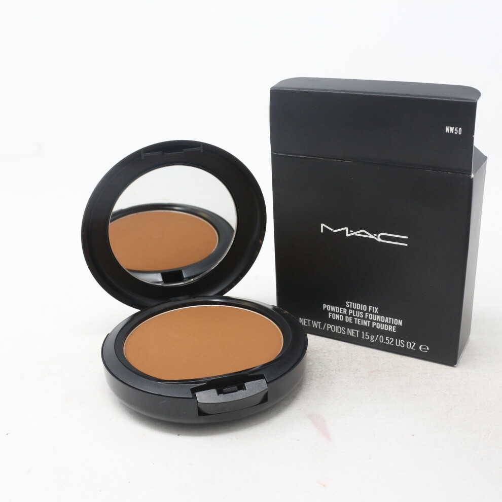 (NW50) MAC Studio Fix Powder Plus Foundation 0.52/15g New In Box (Choose Your Shade)
