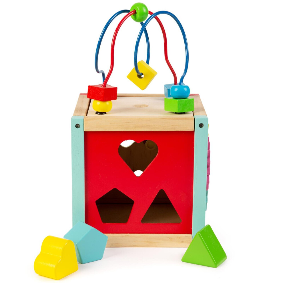 New Boppi Wooden Activity Play Box 6794 Small