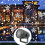 Snowflake LED Christmas Projector Lights Rotating Snowfall Landscape Lamp 2