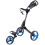 (Black/Blue) Cube Golf Trolley by SkyMax One Click 3 Wheel 1