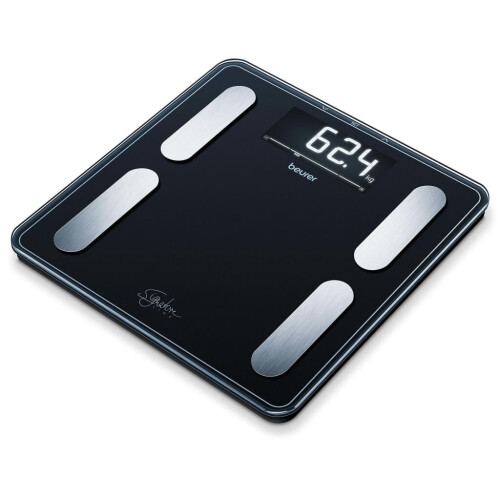 Báscula de baño de diagnóstico Beurer BF 400 negra