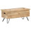 VidaXL vidaXL Solid Mango Wood Chest Home Storage Trunk Box Case Hall Bench Cabinet 6