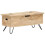 VidaXL vidaXL Solid Mango Wood Chest Home Storage Trunk Box Case Hall Bench Cabinet 10