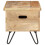 VidaXL vidaXL Solid Mango Wood Chest Home Storage Trunk Box Case Hall Bench Cabinet 5
