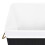 VidaXL vidaXL Bamboo Laundry Basket Black Washing Clothes Hamper Storage Organiser 2