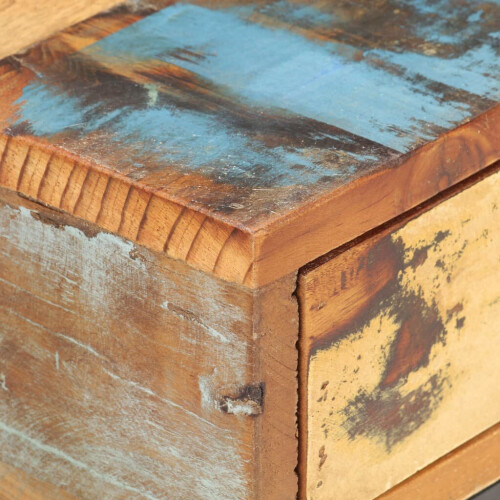 VidaXL vidaXL U-Shaped Side Table Solid Reclaimed Wood Sofa End Coffee Laptop Table 1