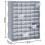VidaXL vidaXL Multi-drawer Organiser with 60 Drawers Tool Box Storage Cabinet Unit 9