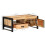 VidaXL vidaXL Rough Mango Wood Coffee Table Side End Desk Accent Couch Sofa Table 7